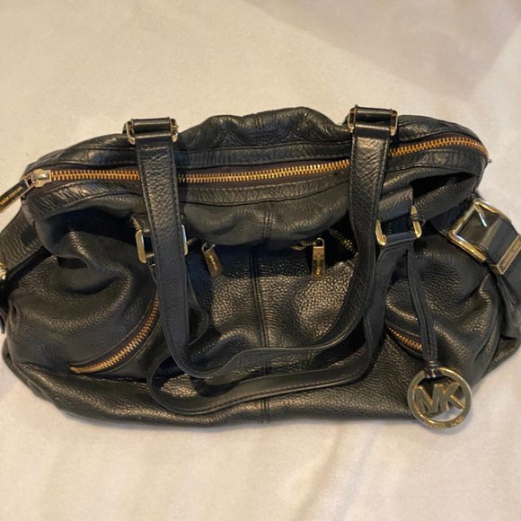 Michael Kors Black Leather Handbag - Picture 2 of 7